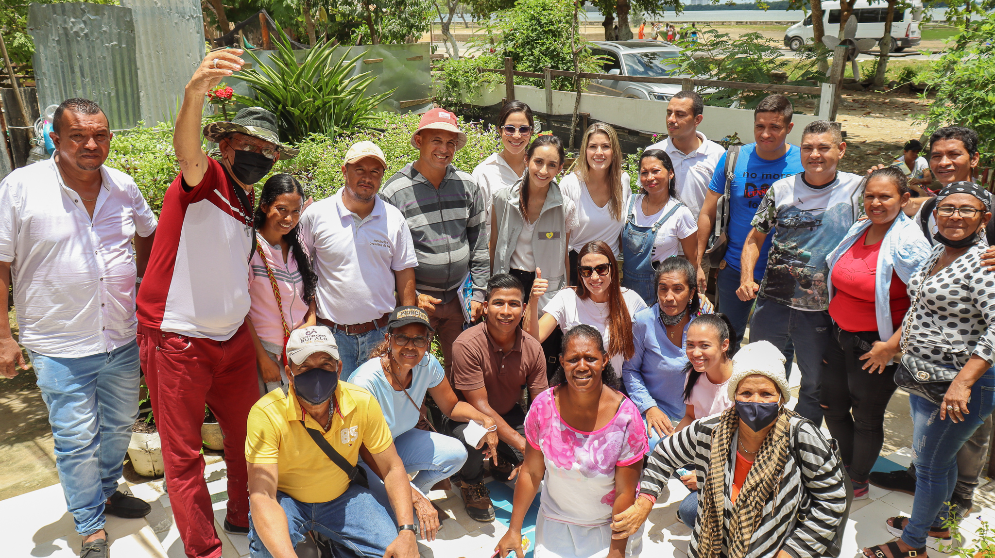 Participantes vuelo al campo